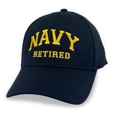 Load image into Gallery viewer, Navy Retired Hat (Navy)