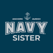 Load image into Gallery viewer, Navy Champion Sister Ladies Crewneck (Blue)