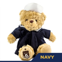 Load image into Gallery viewer, Sailor Sleeptight Navy Bear &amp; Storybook