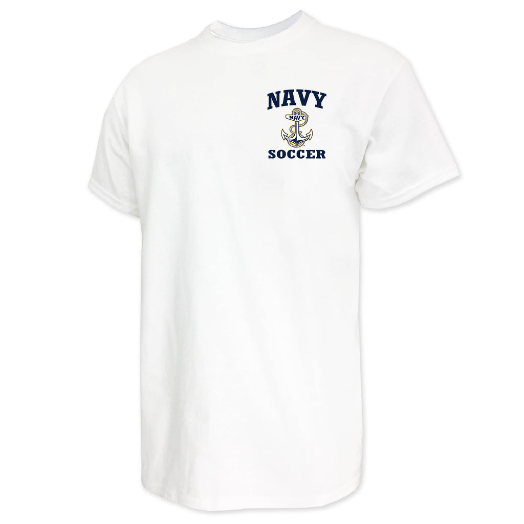 Navy Anchor Soccer T-Shirt