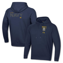 Load image into Gallery viewer, Navy Under Armour 2024 Rivalry Jolly Rogers Navy Fleece Hood (Navy)