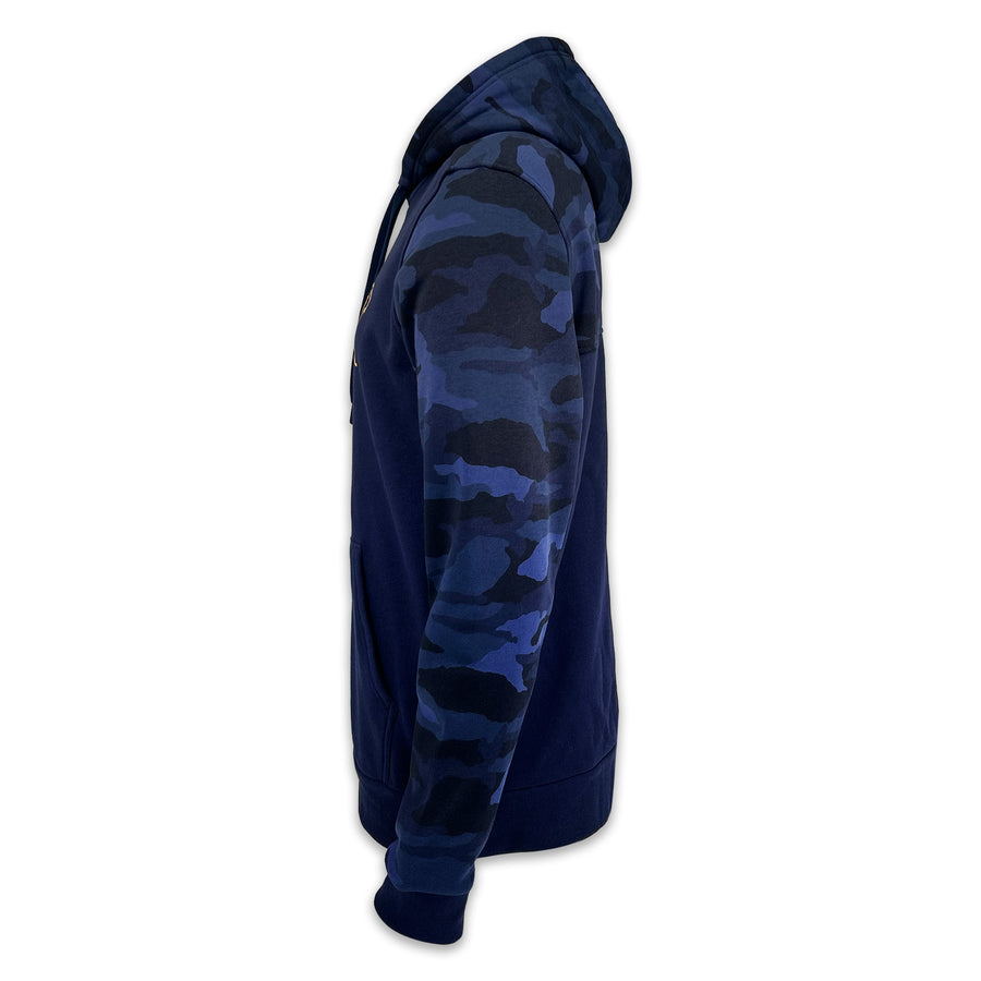 Navy Under Armour Camo Hood (Navy)