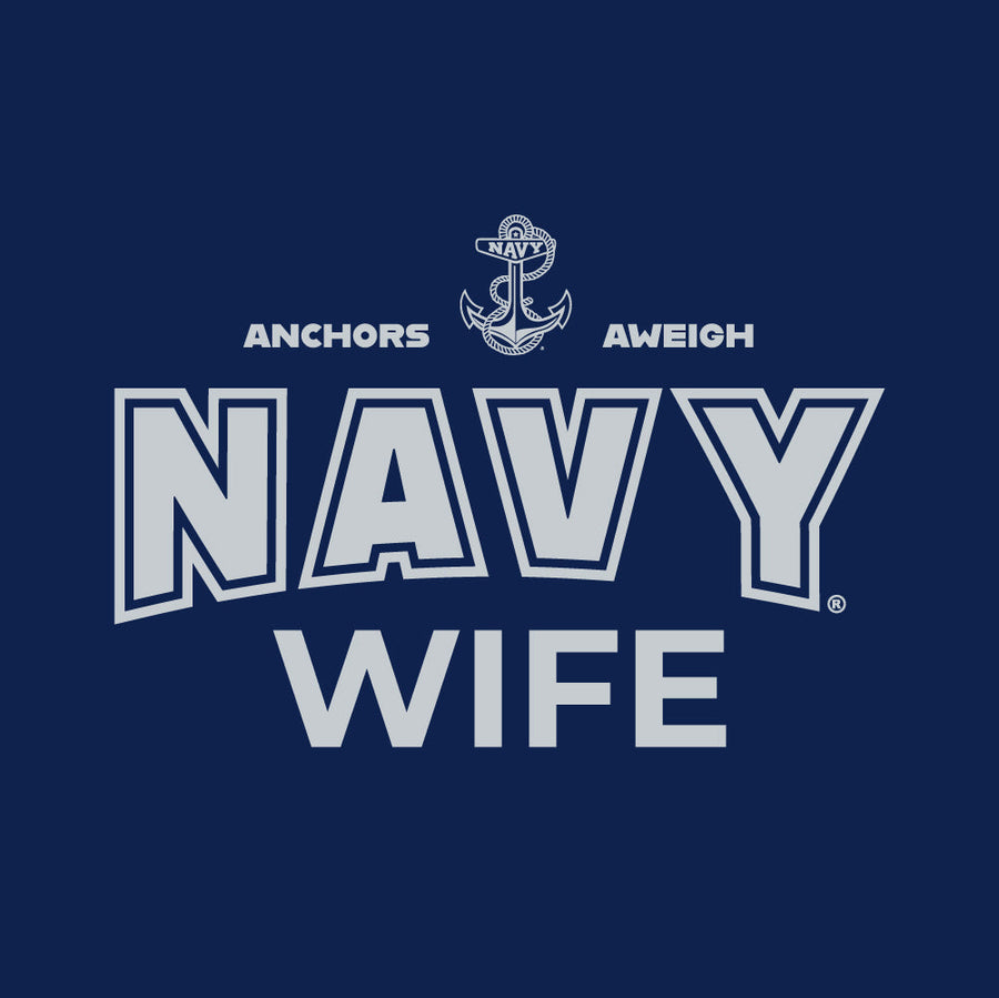 Navy Wife T-Shirt (Navy)