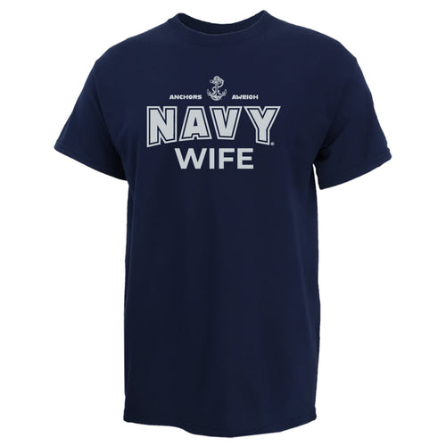 Navy Wife T-Shirt (Navy)