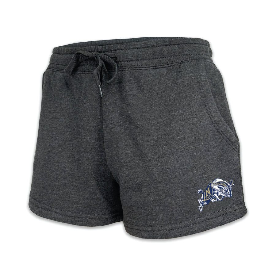 USNA Goat Ladies Fleece Shorts