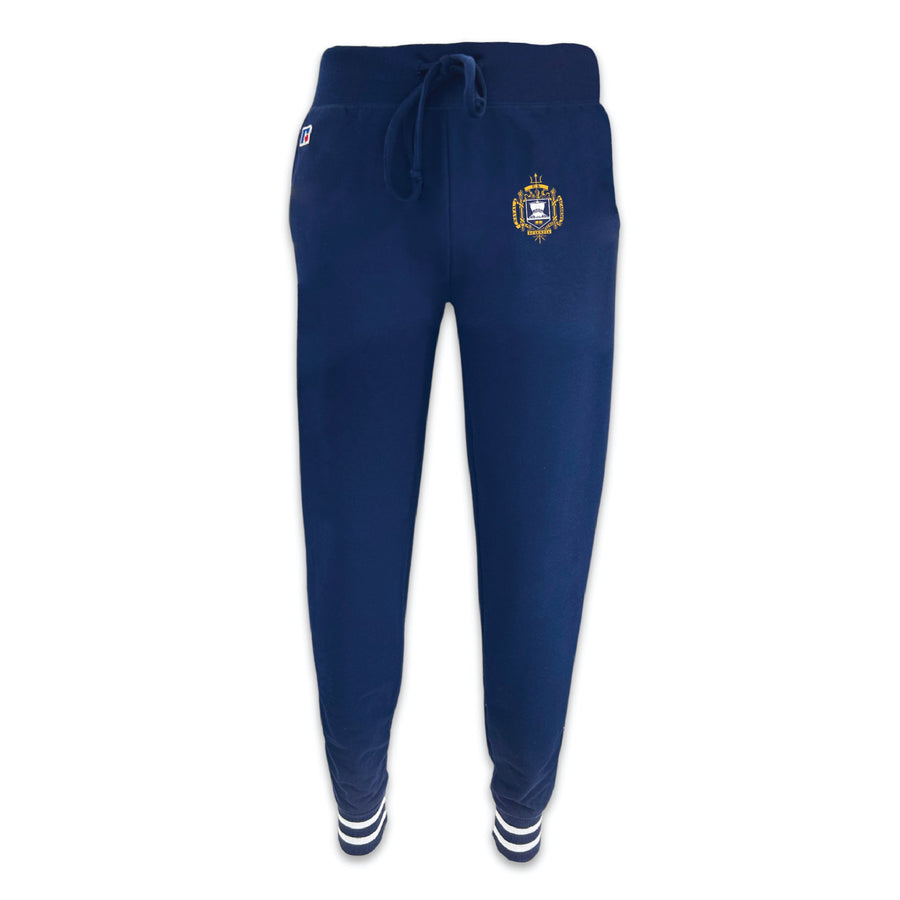 USNA Crest Ladies French Terry Jogger