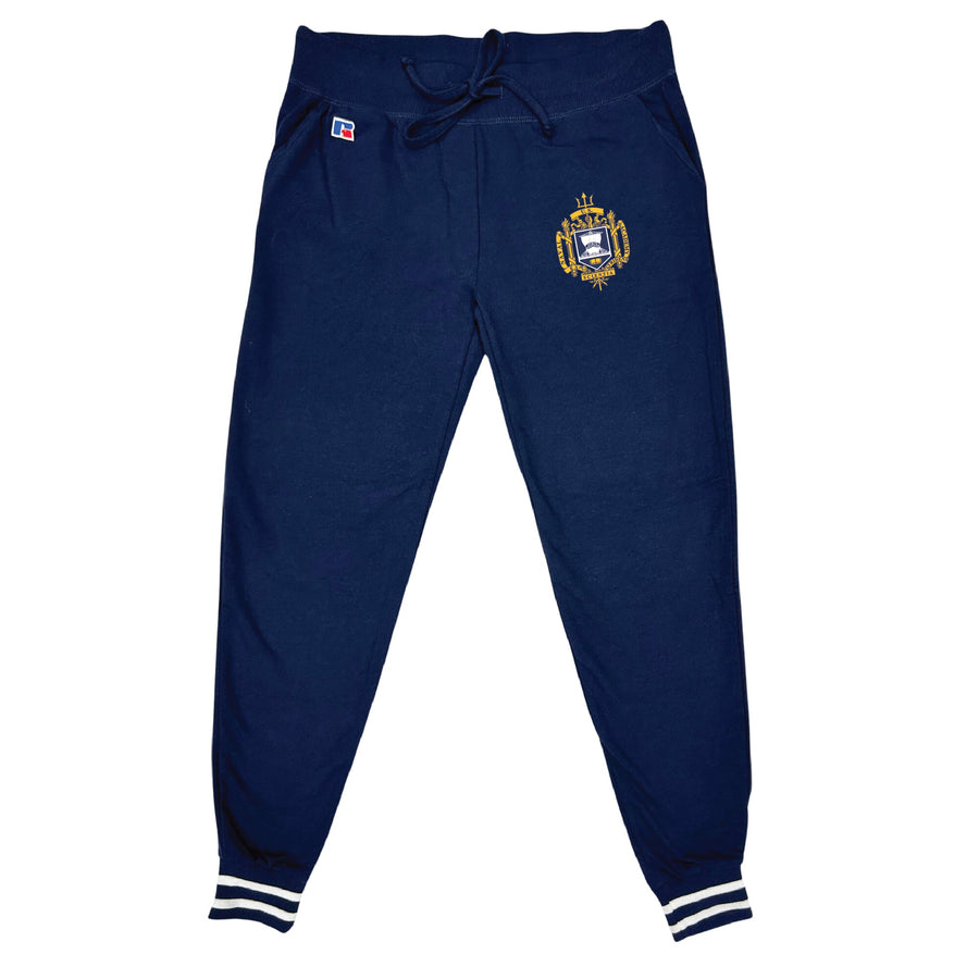 USNA Crest Ladies French Terry Jogger