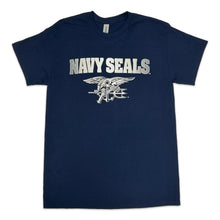 Load image into Gallery viewer, Navy Seals Silver T-Shirt (Navy)