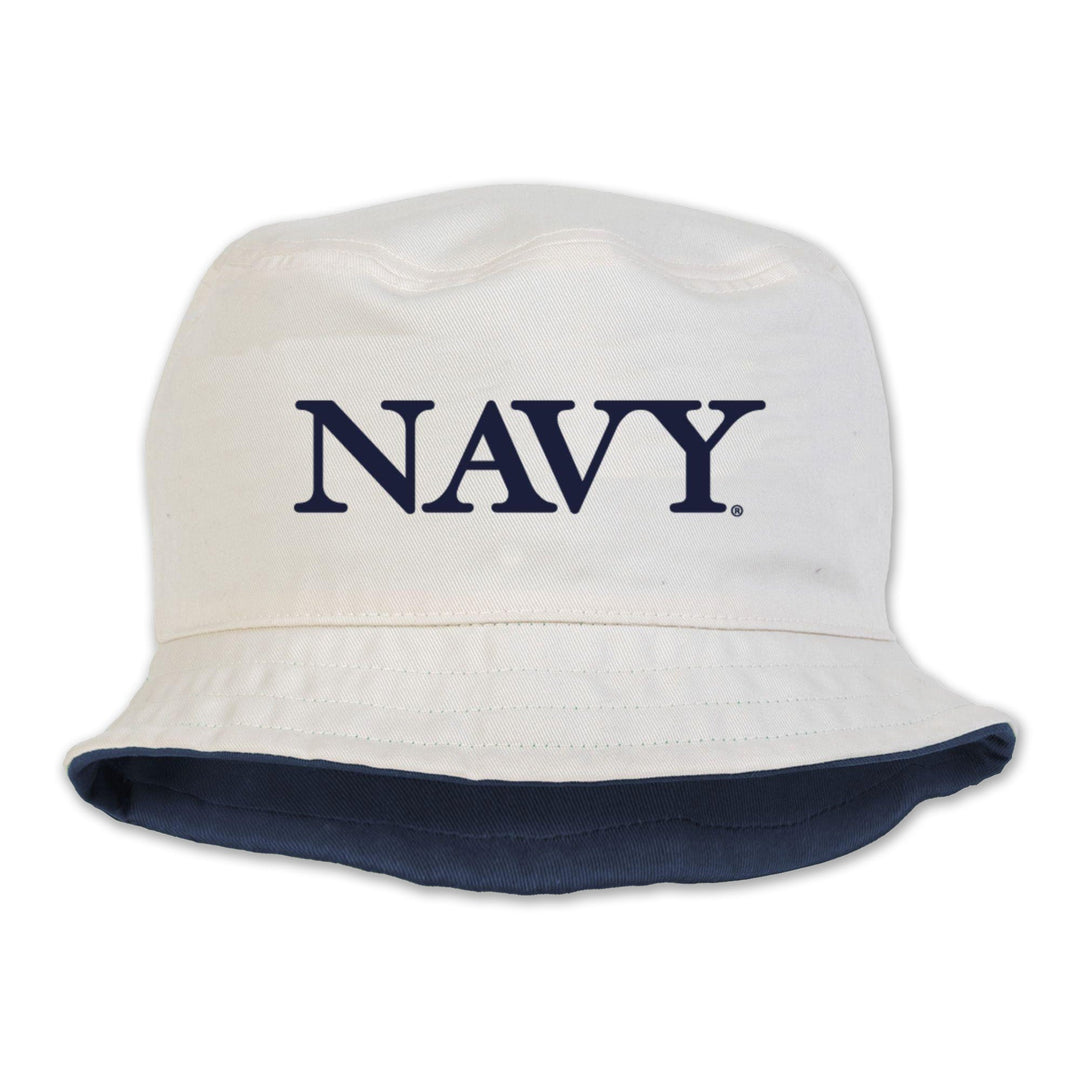 Navy Under Armour 2025 Rivalry Reversible Sportstyle Bucket Hat (Navy)