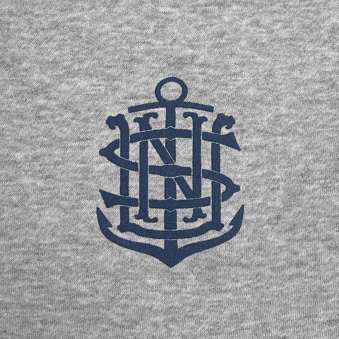 Navy Under Armour 2025 Rivalry Navy Eagle Rival Fleece Hood (Grey)