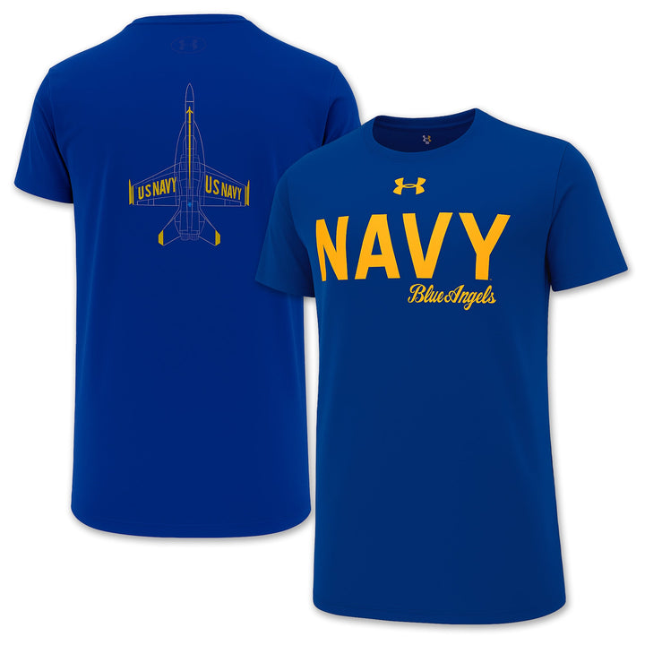 Navy Under Armour Blue Angels T-Shirt (Royal)