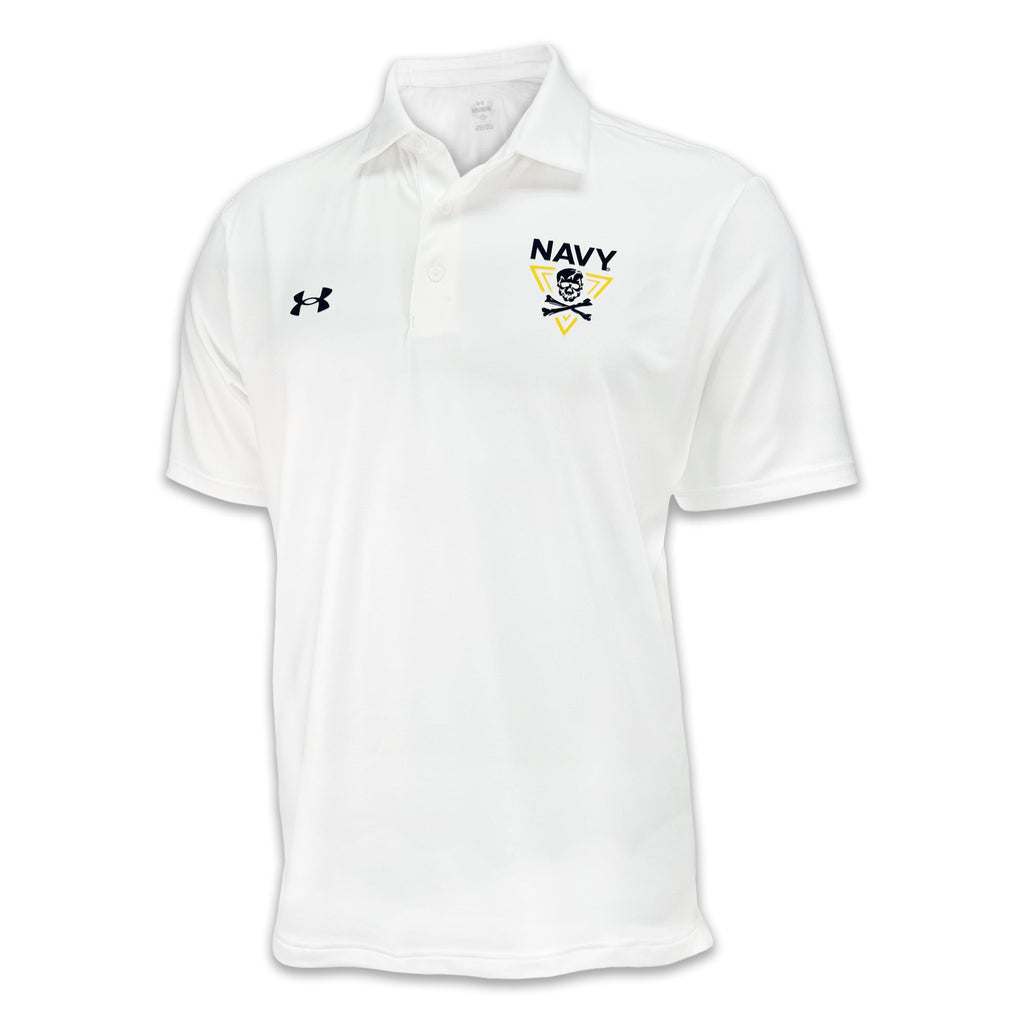 Navy Under Armour 2024 Rivalry Playoff Polo (White)