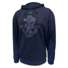 Load image into Gallery viewer, Navy Under Armour 2023 Rivalry Armour Fleece Hood (Navy)