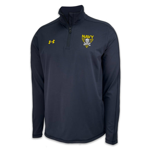 Navy Under Armour 2024 Rivalry Meridian Quarter Zip (Navy)