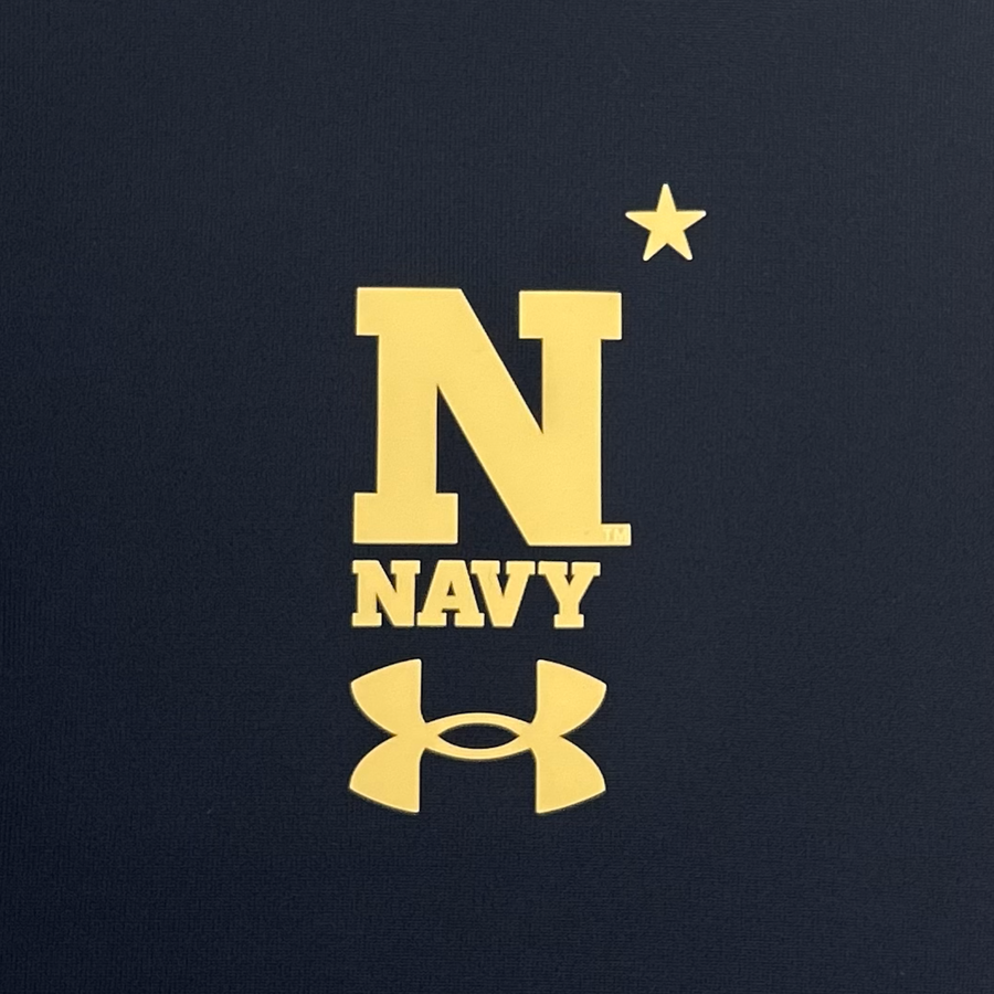 Navy Under Armour Sideline Playoff Quarter Zip (Navy)