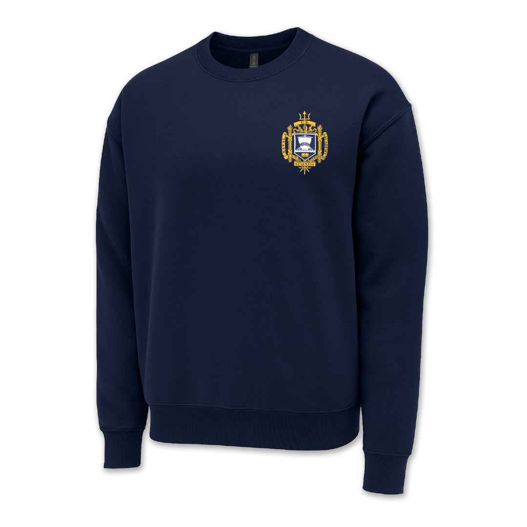 USNA Crest Crewneck