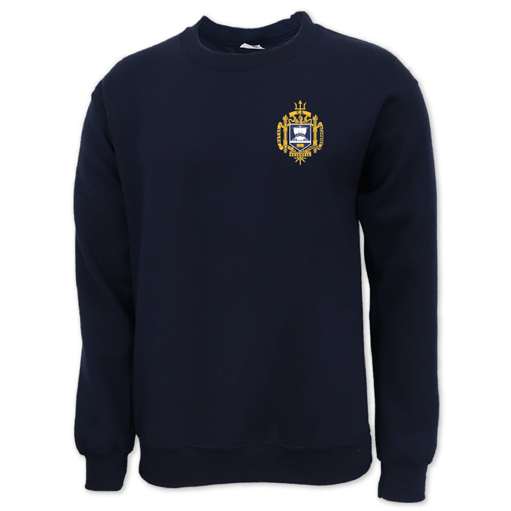 USNA Crest Crewneck