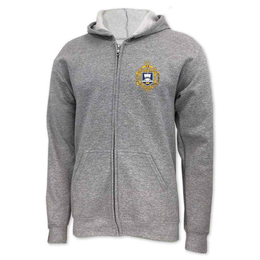 USNA Crest Full-Zip