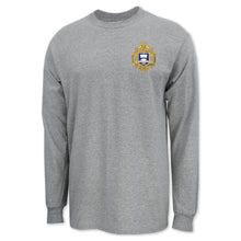 Load image into Gallery viewer, USNA Crest Long Sleeve T-Shirt