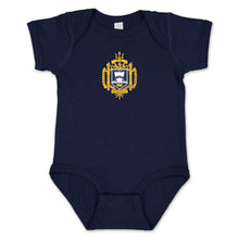 Load image into Gallery viewer, USNA Crest Infant Romper