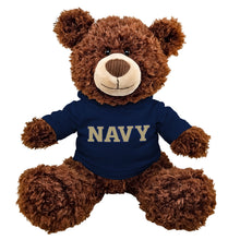 Load image into Gallery viewer, Navy Frizzy Bear (Navy Hood)