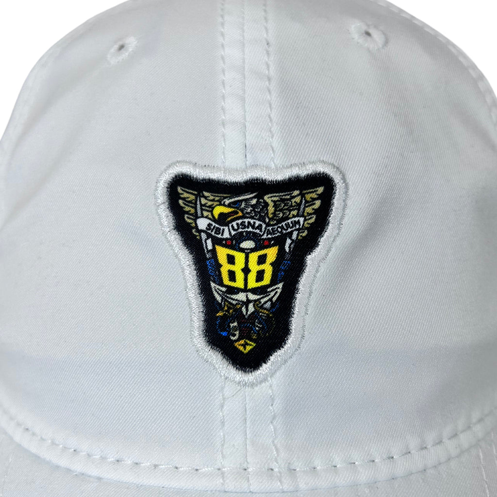 USNA Class of 88 Performance Hat (White)
