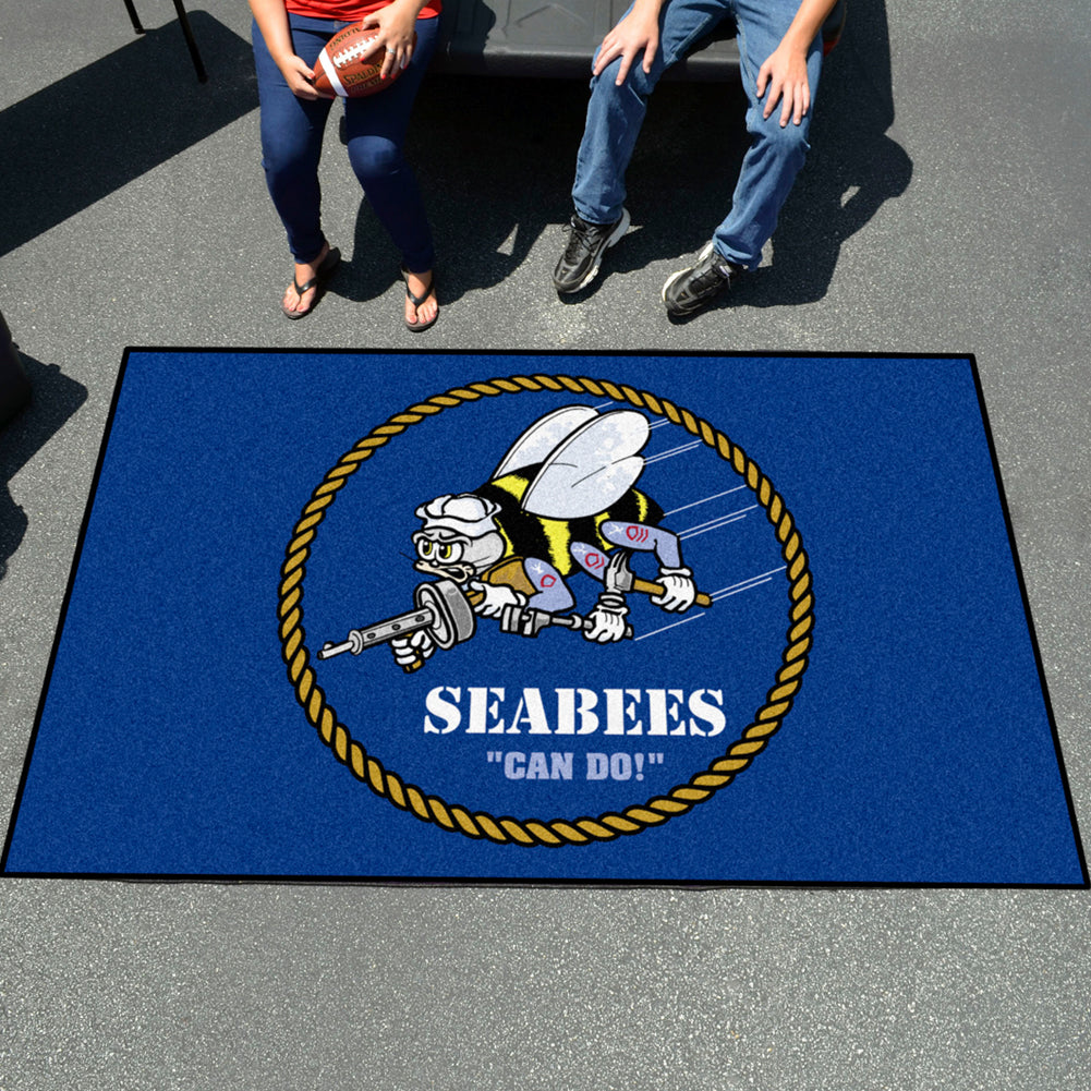 NAVY SEABEES ULITY MAT (5'X 8