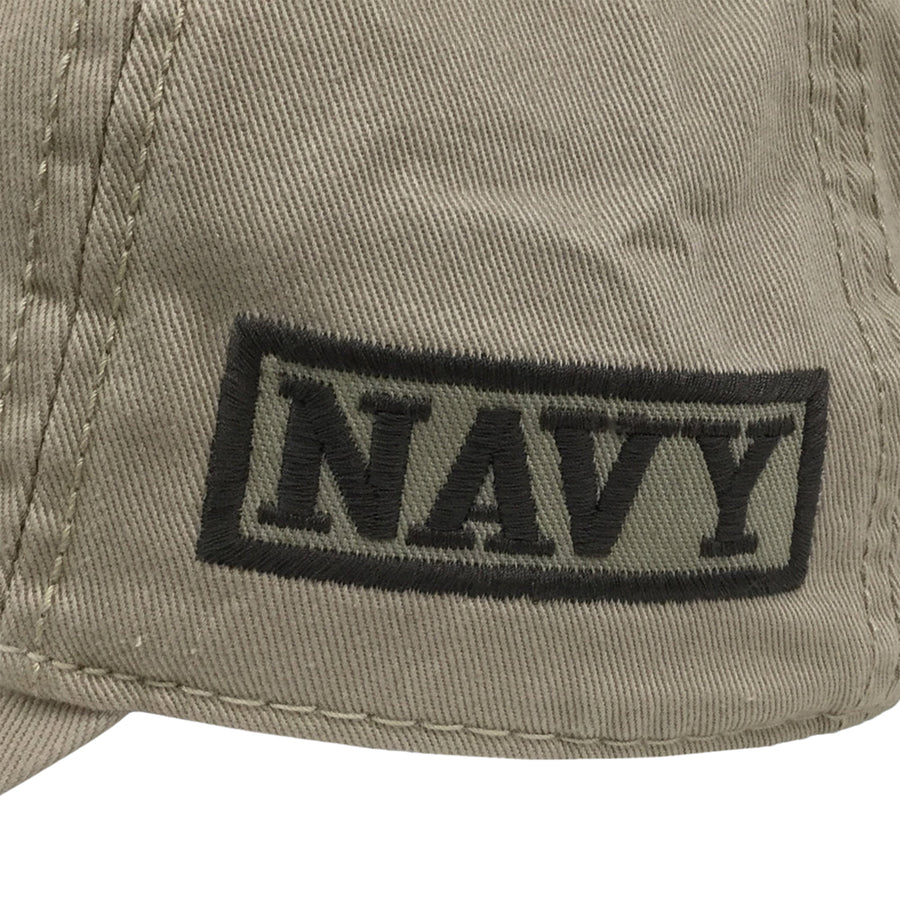 Navy Patch Flag Hat (Khaki)