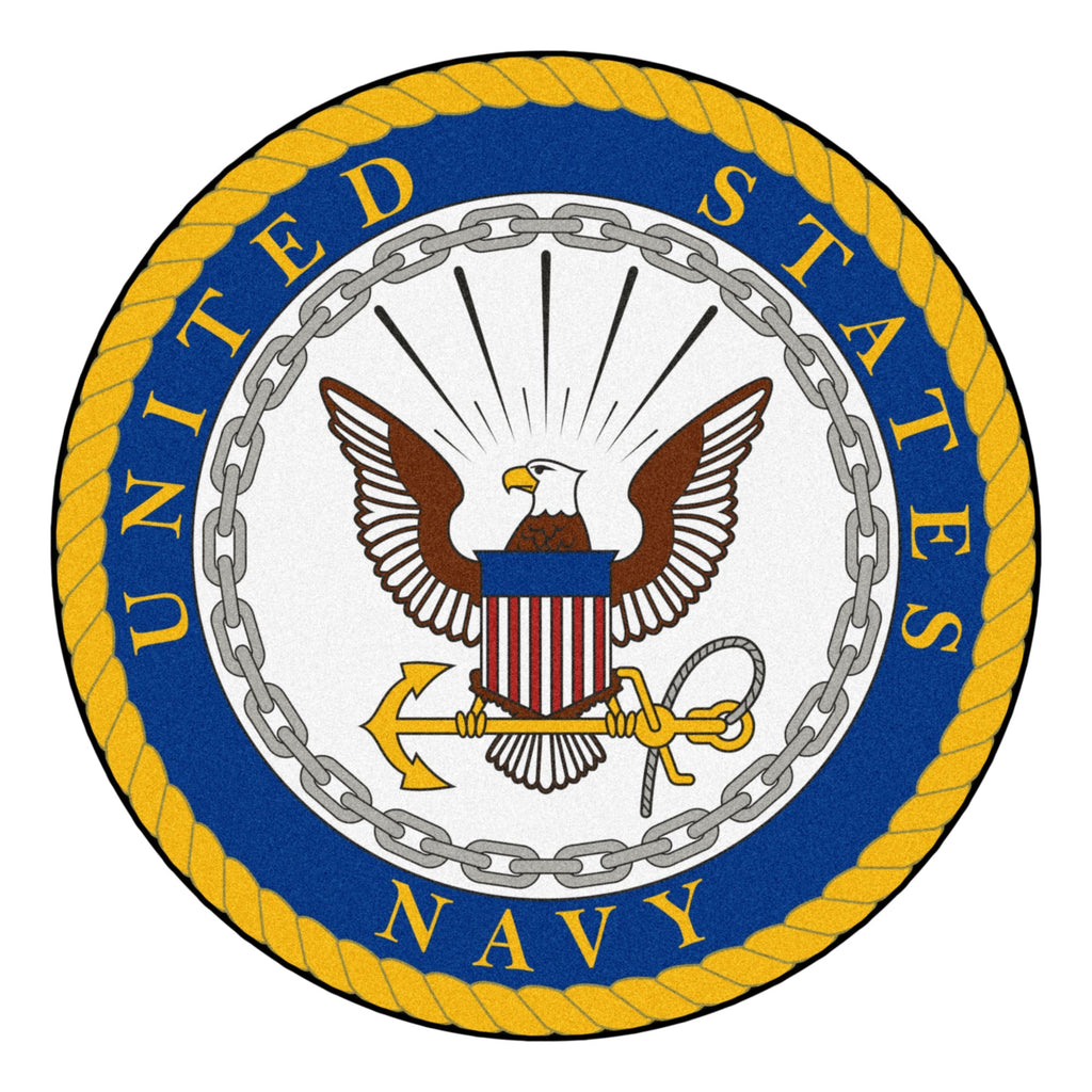 US NAVY ROUND MAT 44IN ROUND