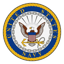 Load image into Gallery viewer, US NAVY ROUND MAT 44IN ROUND