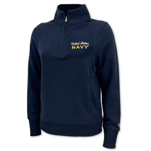Navy Champion Ladies University Fleece 1/4 Zip (Navy)