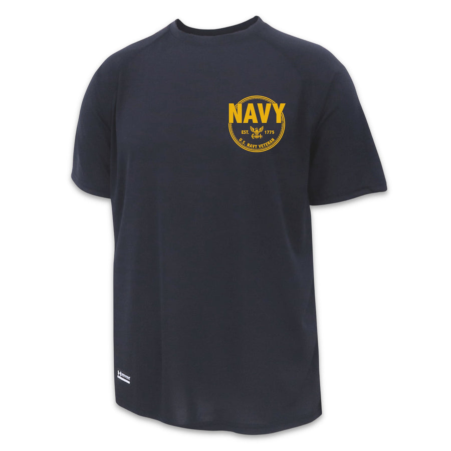 Navy Veteran Under Armour Tac Tech T-Shirt