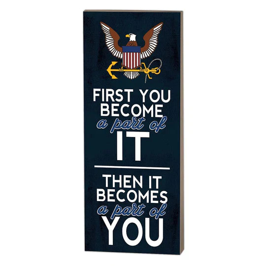 Navy First You Become Sign (7x18)