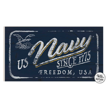 Load image into Gallery viewer, Navy Freedom USA Indoor Outdoor (11x20)