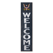 Load image into Gallery viewer, US Navy Leaning Sign Welcome (11x46)