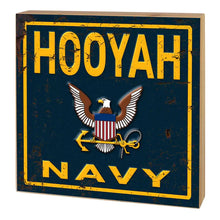Load image into Gallery viewer, Navy Eagle 5x5 Battle Cry Block