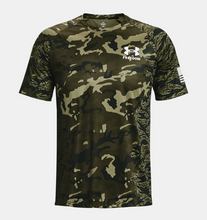 Load image into Gallery viewer, Under Armour Freedom Tech SS Camo T-Shirt (OD Green)