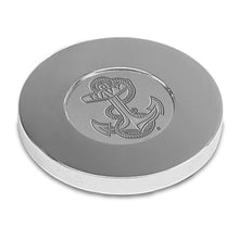 Load image into Gallery viewer, Navy Anchor Paperweight (Silver)