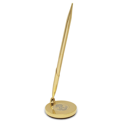 Navy Anchor Desk Pen Set (Gold)