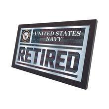 Load image into Gallery viewer, United States Navy Retired Wall Mirror