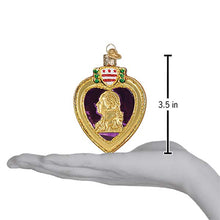 Load image into Gallery viewer, Purple Heart Ornament