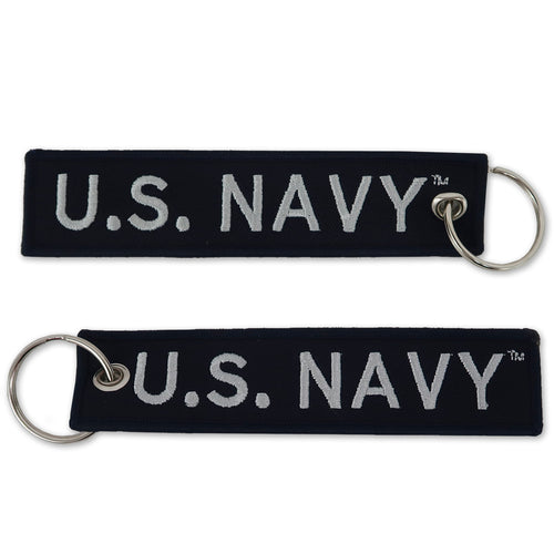 U.S. Navy Ribbon Keychain (navy)