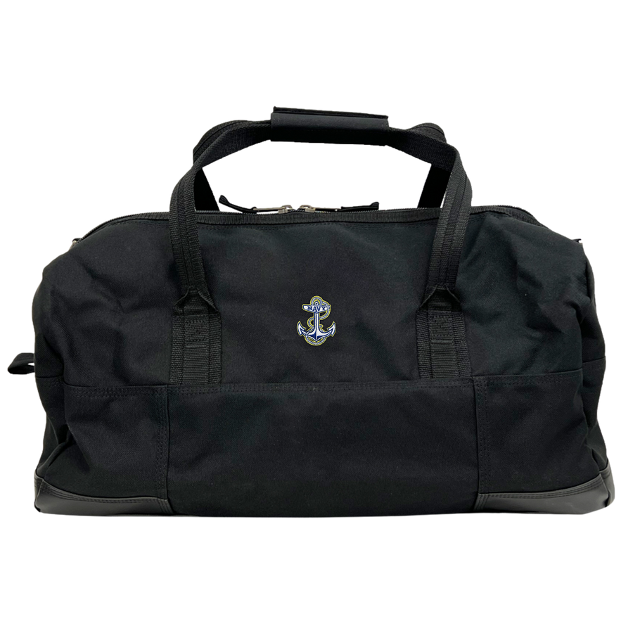 Navy Carhartt Classic Duffel Bag (Black)