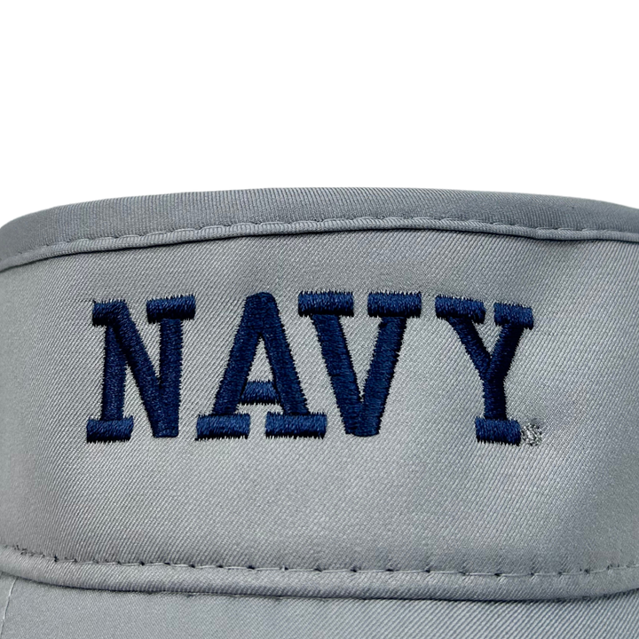 Navy Cool Fit Performance Visor (Grey)