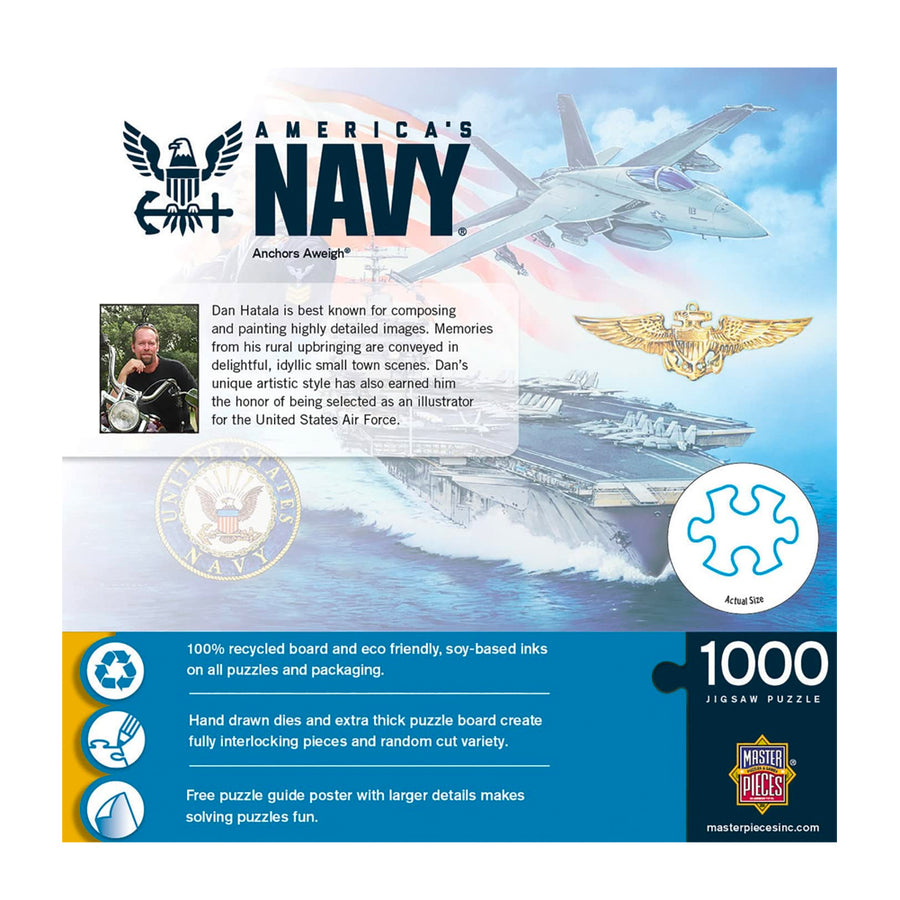 US Navy Forged by the Sea 1000Pc Puzzle