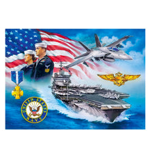 Load image into Gallery viewer, US Navy Forged by the Sea 1000Pc Puzzle