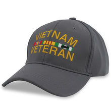 Load image into Gallery viewer, Vietnam Veteran Performance Hat (Grey)