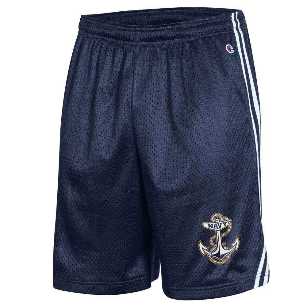 Navy Champion Anchor Men's Lacrosse Shorts