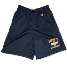 Load image into Gallery viewer, Navy Champion Anchor Mesh Shorts (Navy)