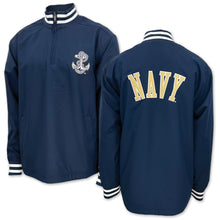 Load image into Gallery viewer, Navy Anchor Champion Men&#39;s Trooper Jacket (Navy)